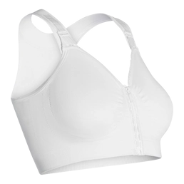 Carefix Bree Post-Op Wire Free Front Close Recovery Bra (3831),Large,Tan